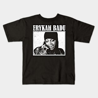 Erykah Badu // Vintage Distressed Kids T-Shirt